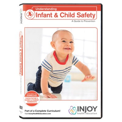 InJoy's Understanding Infant & Child Safety DVD from Childbirth Graphics, parenting education video programs, 71455