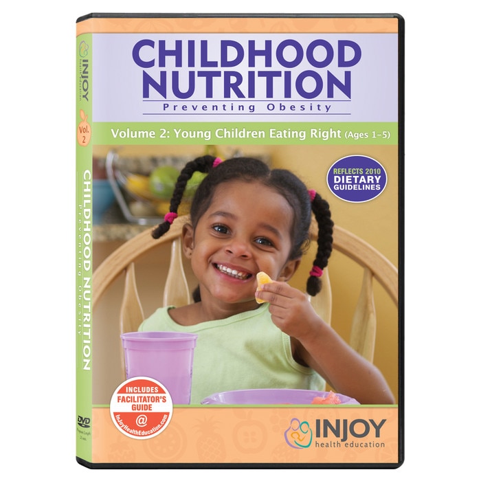 Childhood Nutrition Volume 2: Young Children Eating Right DVD, available from Childbirth Graphics, educational video, 71468