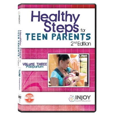 InJoy's Healthy Steps for Teen Parents 2nd Edition Volume 3: Postpartum DVD available from Childbirth Graphics, 71498