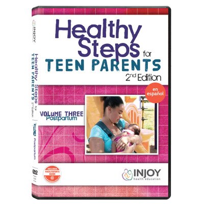 Healthy Steps for Teen Parents 2nd Edition Volume 3: Postpartum DVD, Spanish, available from Childbirth Graphics, 71499